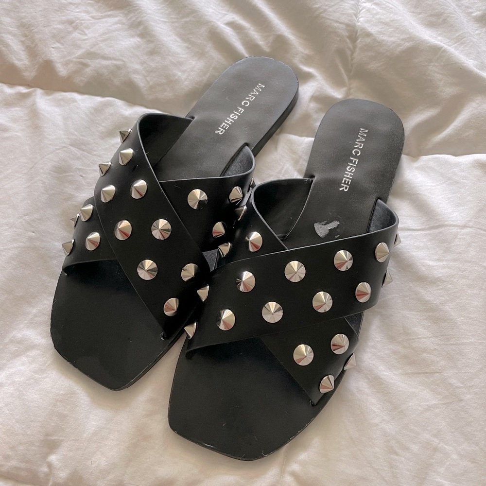 Marc Fisher Studded Sandals